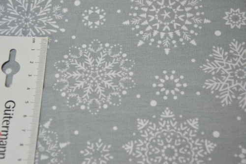 Jersey | Jesse Schneekristall Sterne | grau